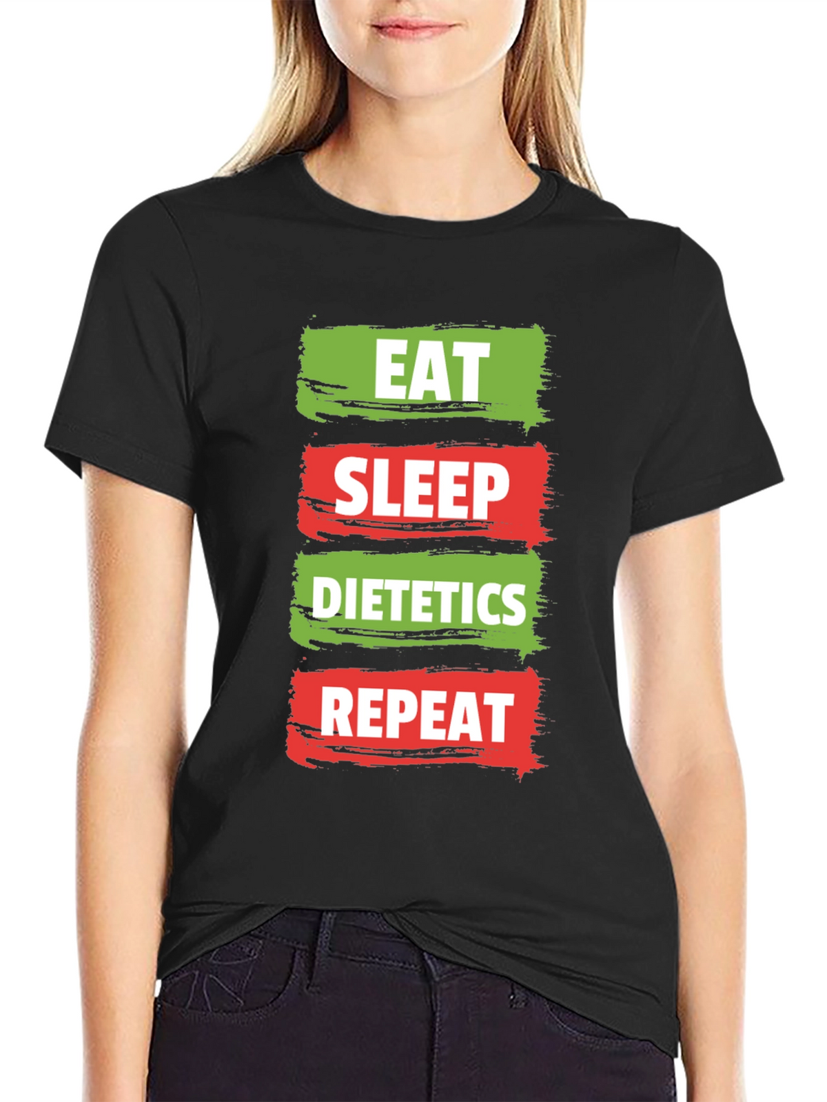 Eat Sleep Dietetics Repeat T-Shirt