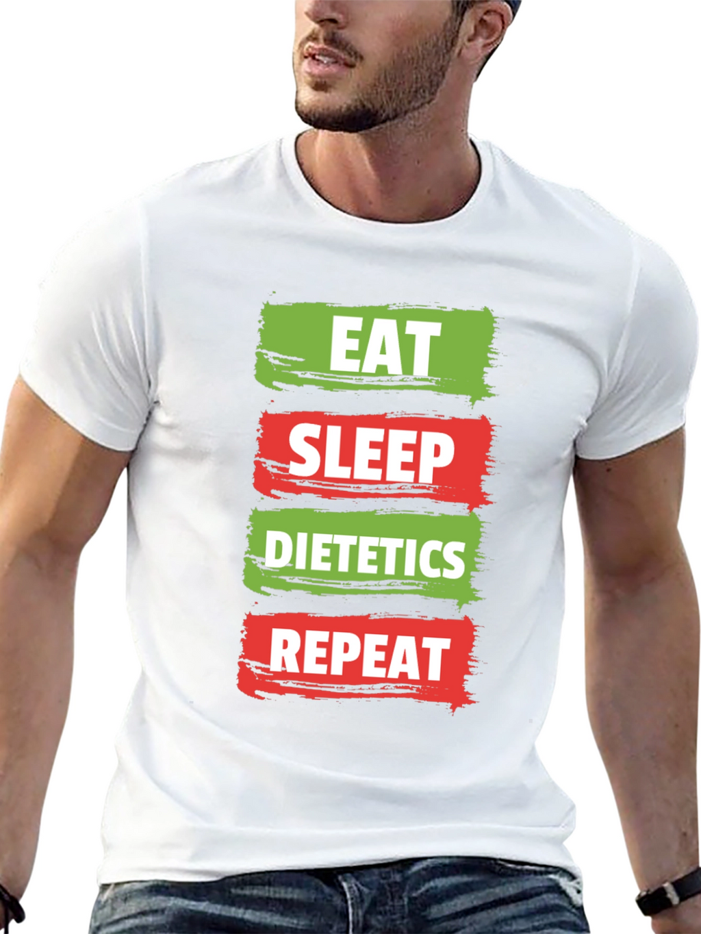 Eat Sleep Dietetics Repeat T-Shirt