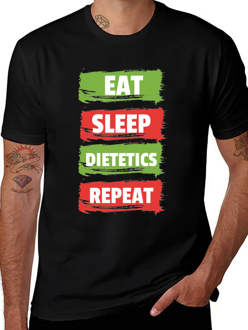 Eat Sleep Dietetics Repeat T-Shirt
