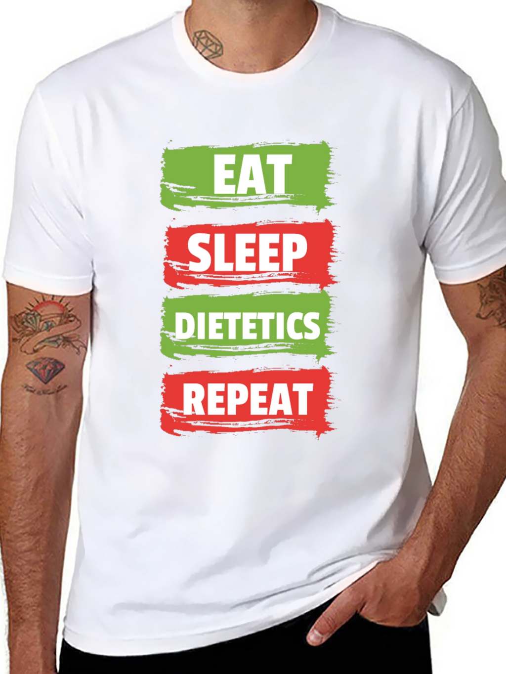 Eat Sleep Dietetics Repeat T-Shirt