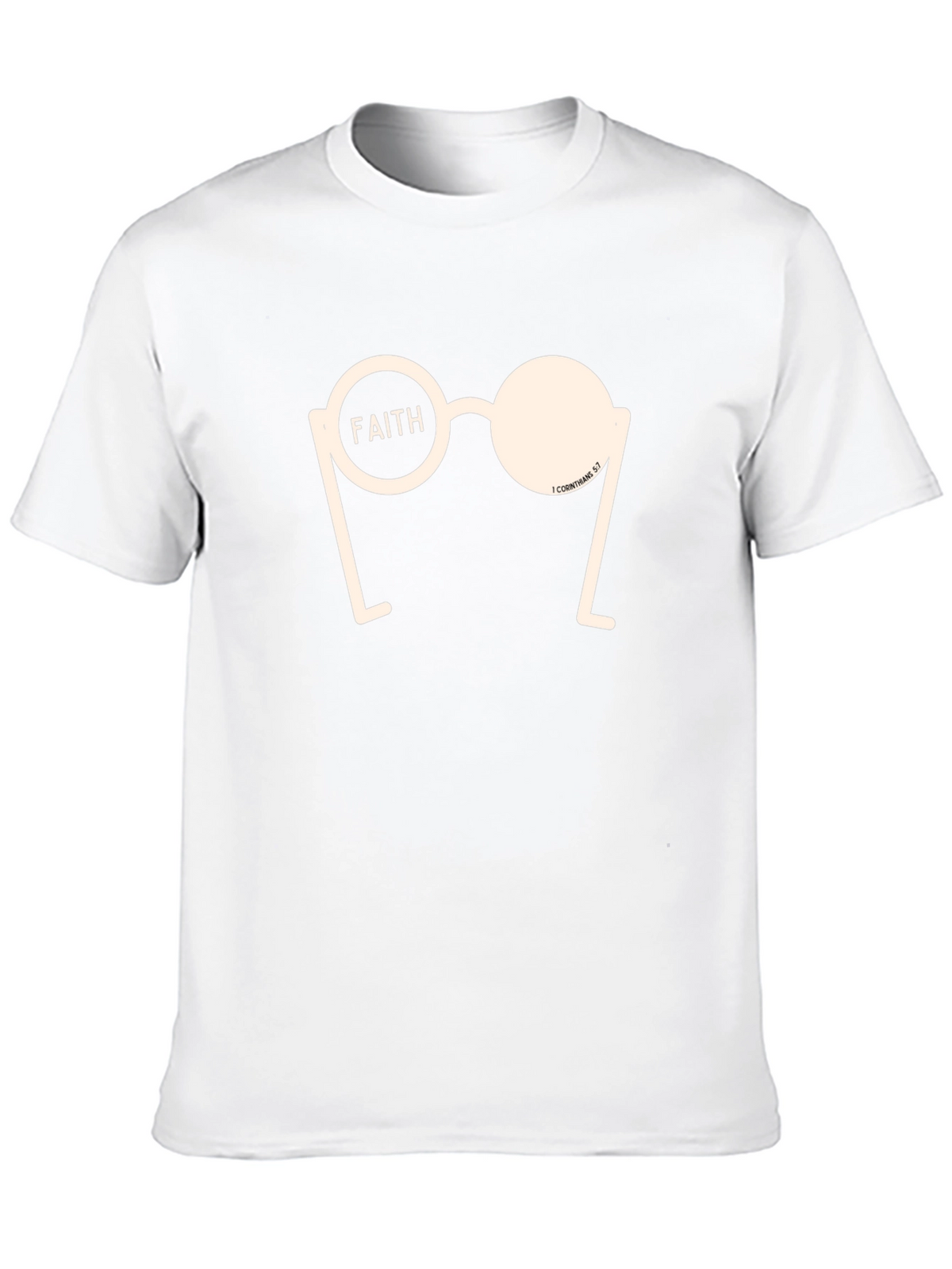 Faith Glasses T-Shirt - Christian Inspired Graphic Tee