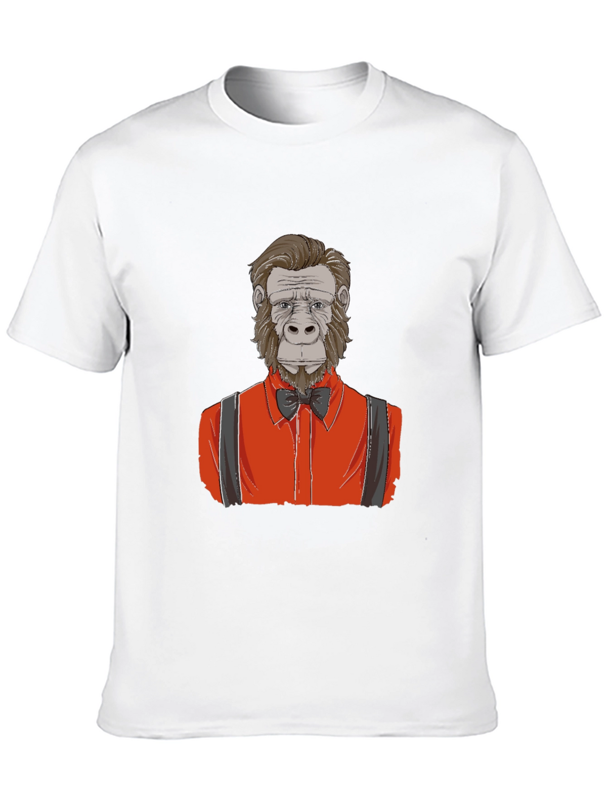 Gorilla Gentleman Graphic Tee - Black