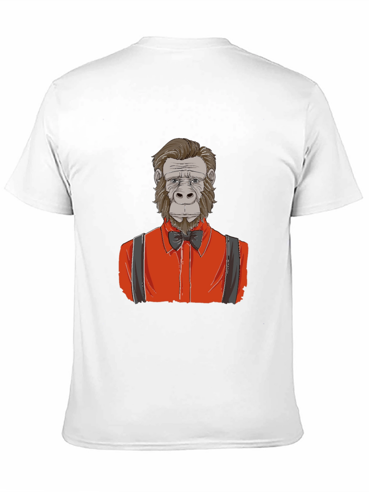 Gorilla Gentleman Graphic Tee - Black