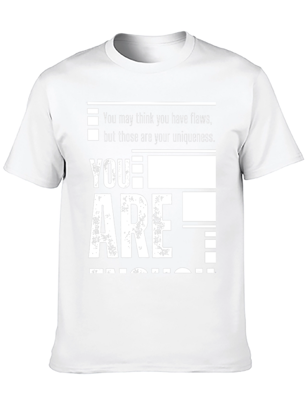 Uniqueness Statement Black T-Shirt