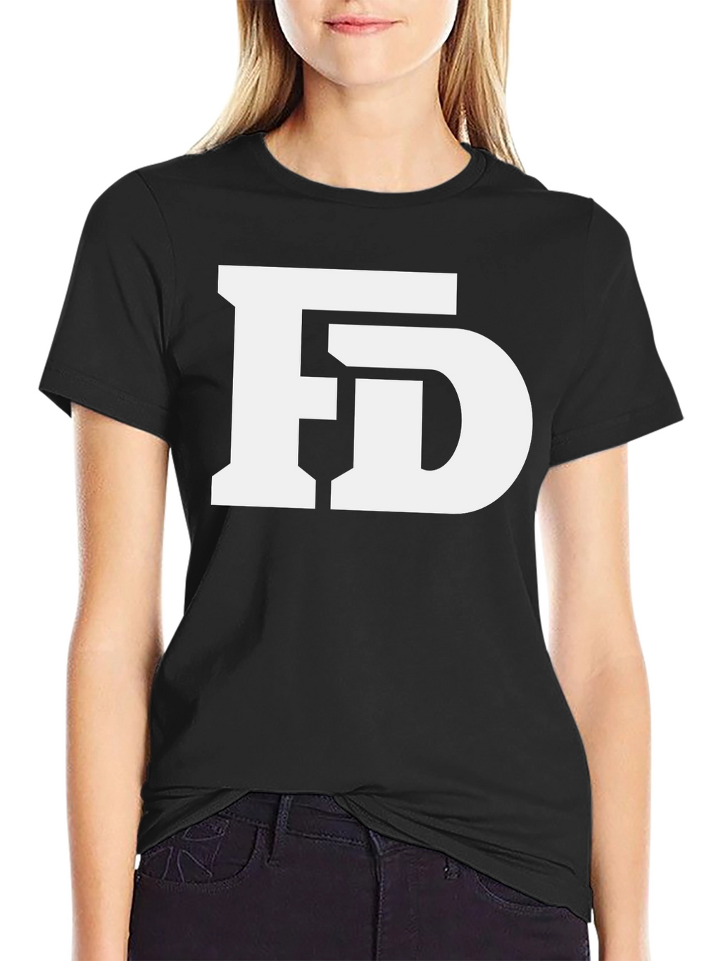 FD Logo T-Shirt - Classic Black Tee