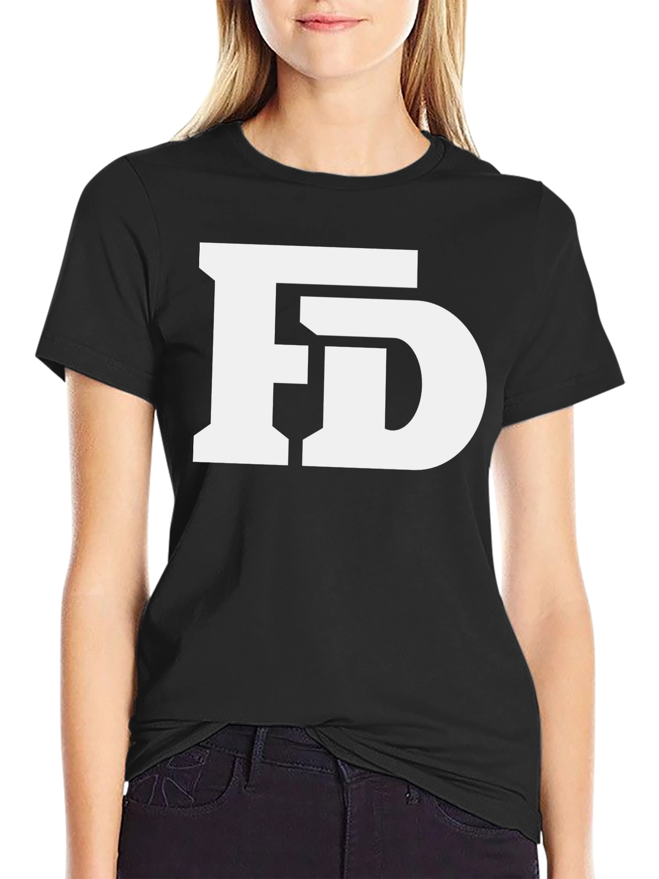 FD Logo T-Shirt - Classic Black Tee