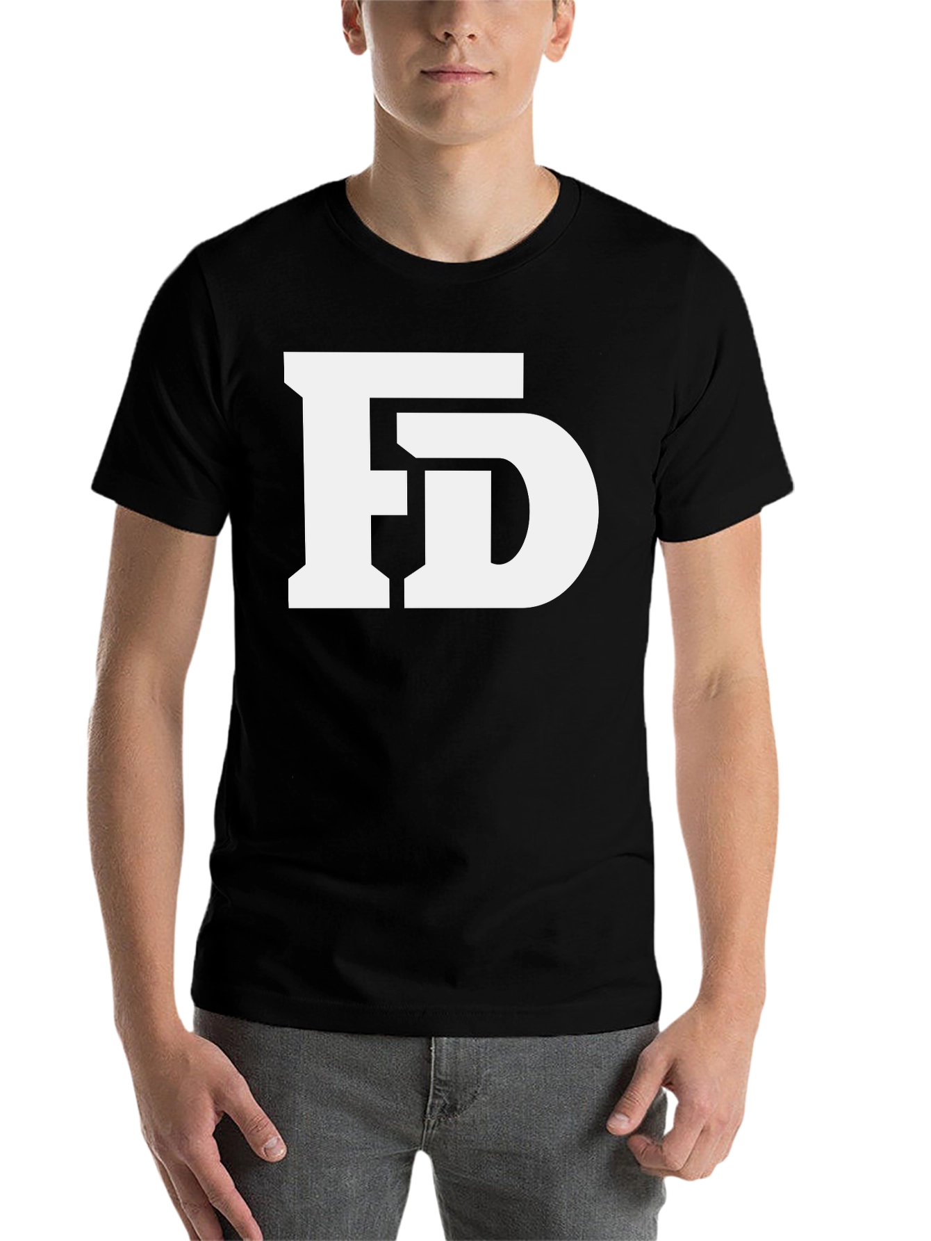 FD Logo T-Shirt - Classic Black Tee