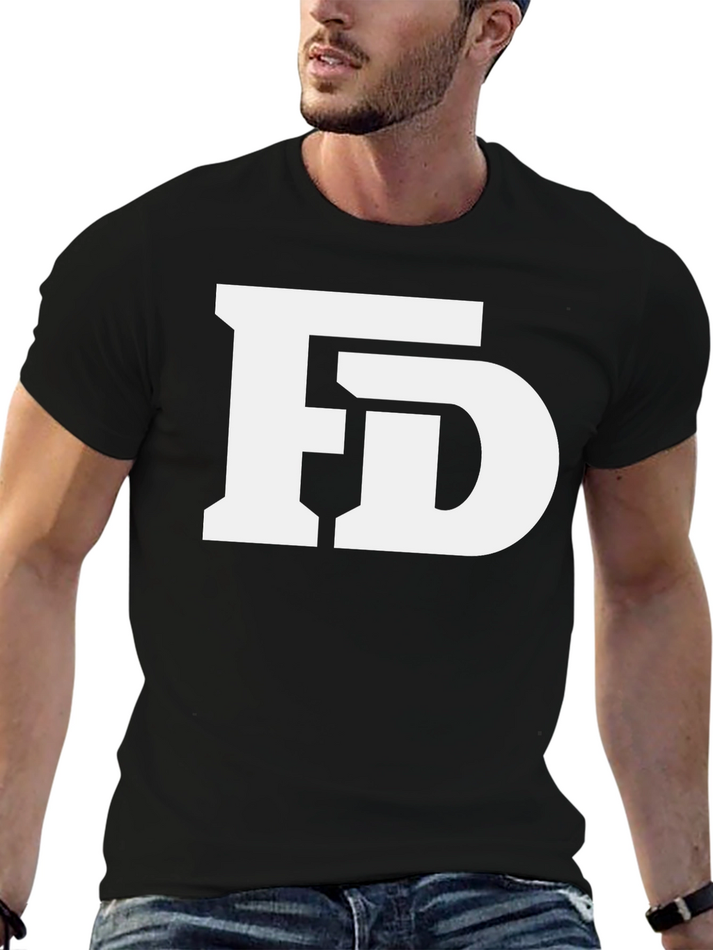 FD Logo T-Shirt - Classic Black Tee