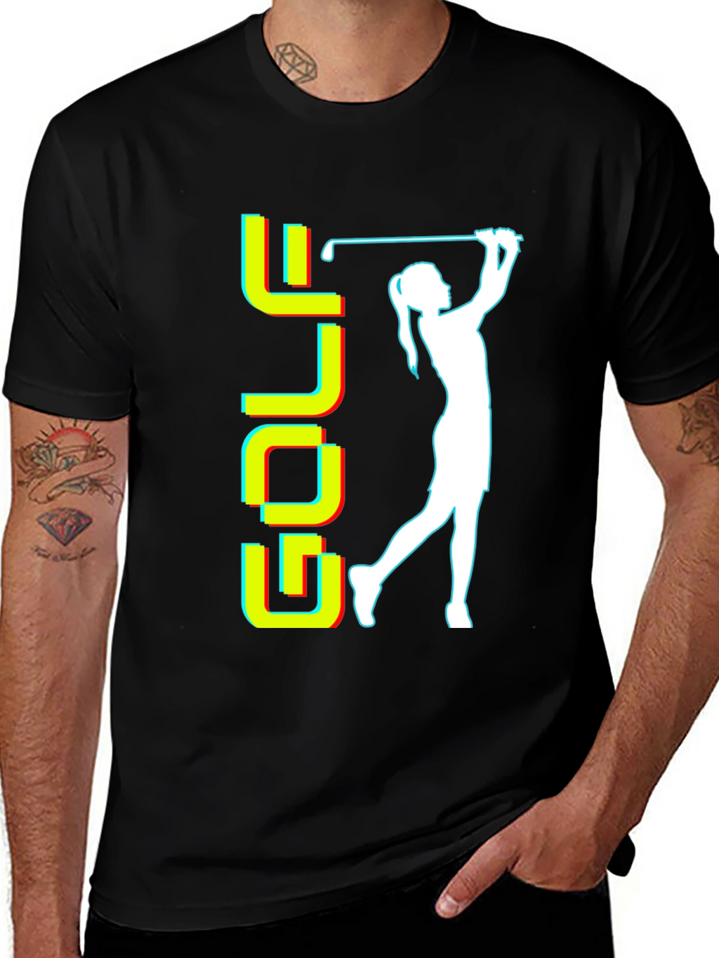 Golf Tee - Sporty Graphic Tee