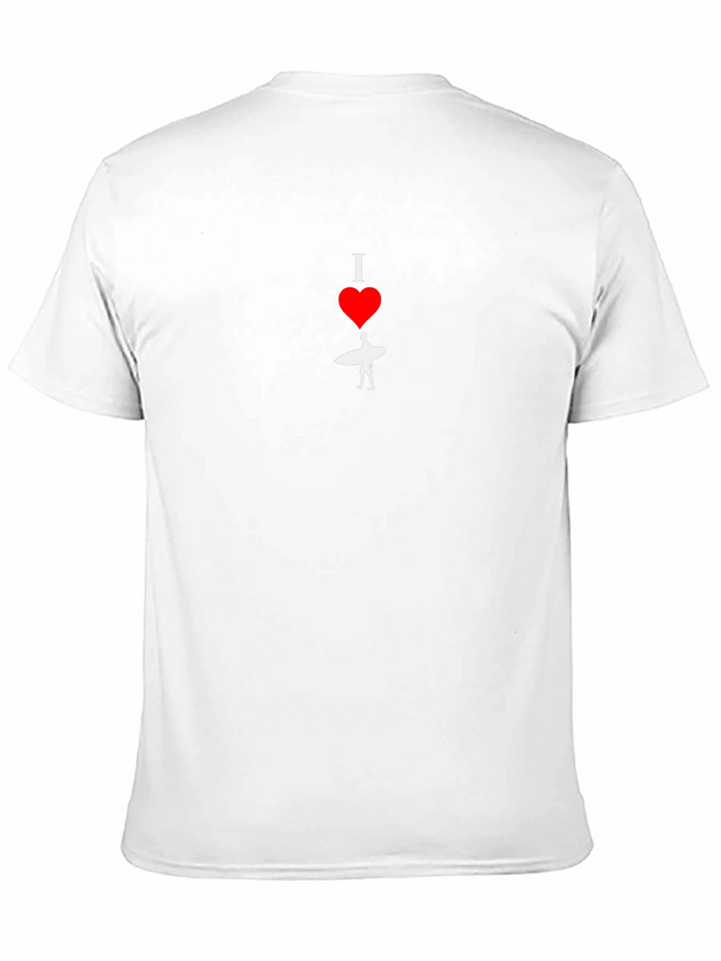 I Heart Surf T-Shirt - Black Cotton Tee