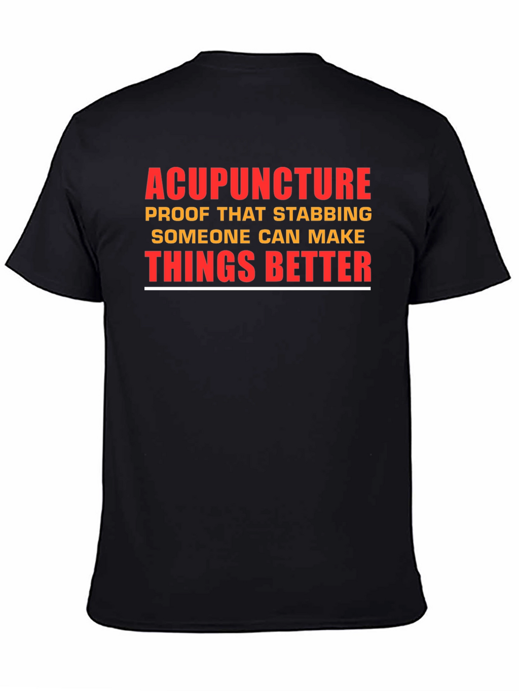 Acupuncture Stabbing T-Shirt - Funny Graphic Tee