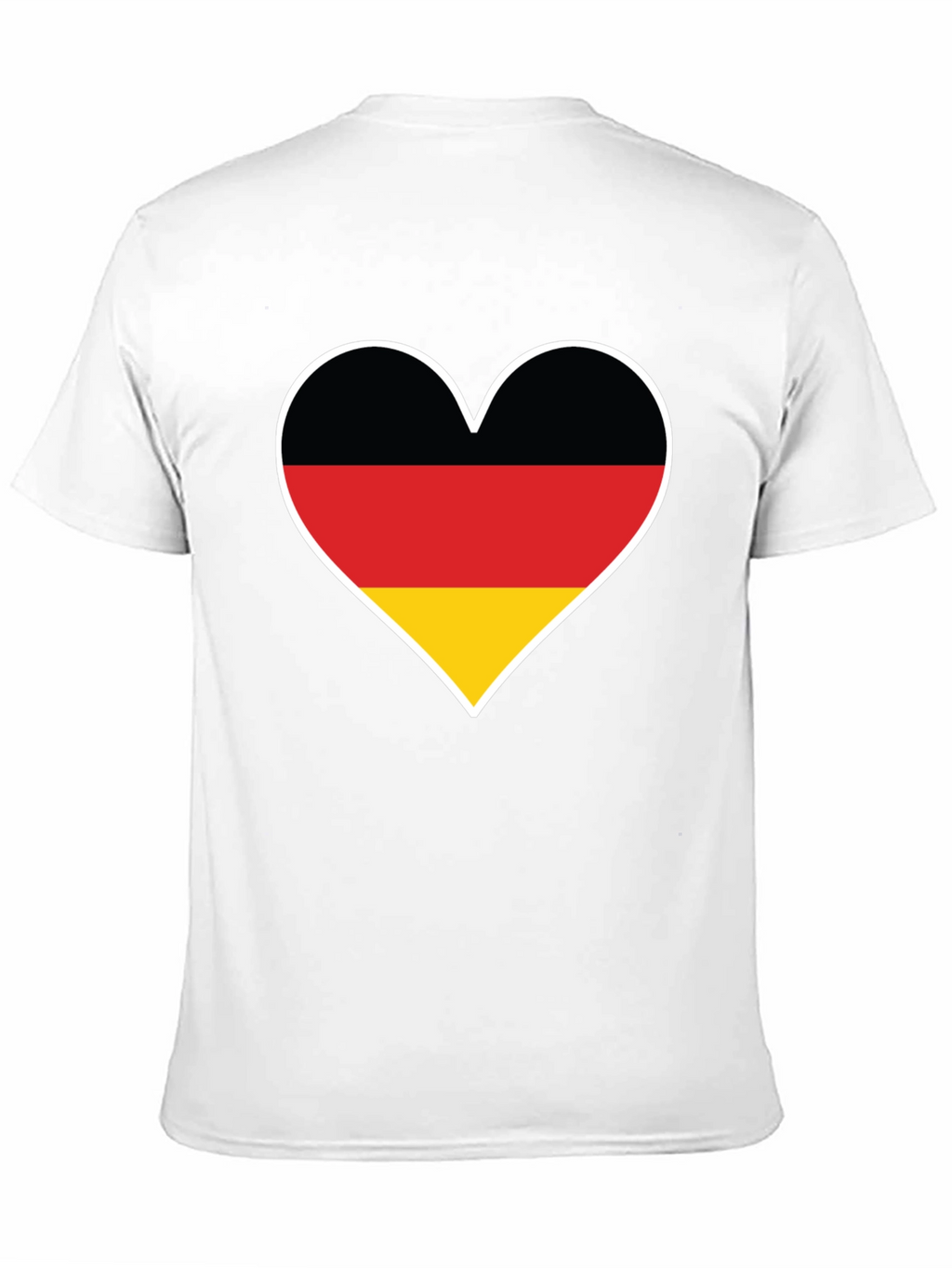 Germany Flag Heart T-Shirt