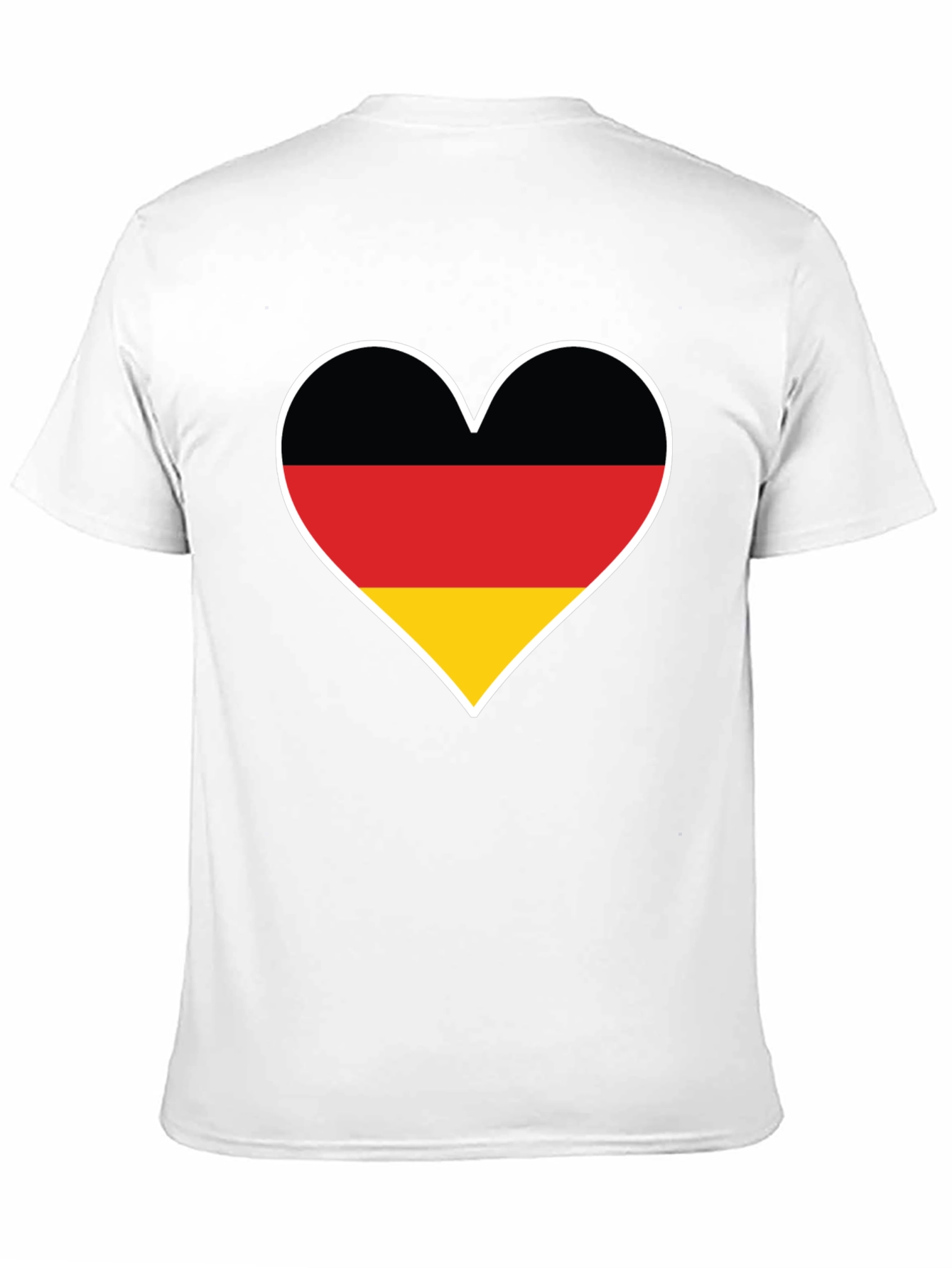 Germany Flag Heart T-Shirt