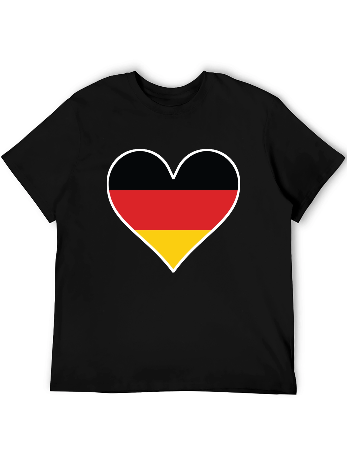 Germany Flag Heart T-Shirt