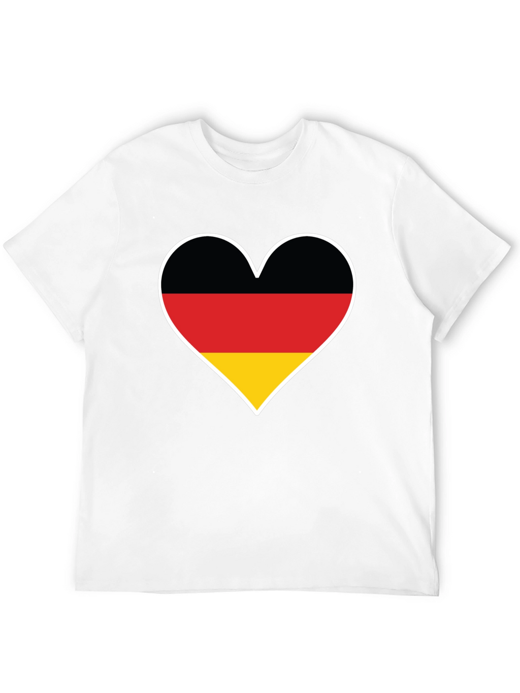 Germany Flag Heart T-Shirt