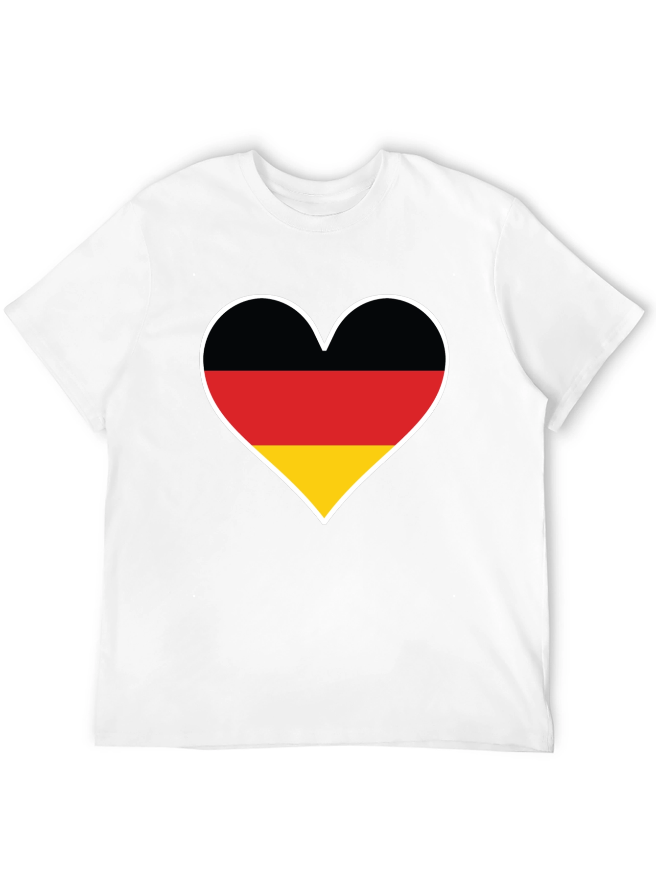 Germany Flag Heart T-Shirt