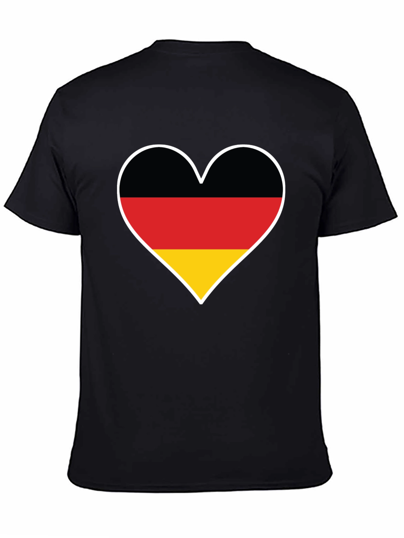 Germany Flag Heart T-Shirt