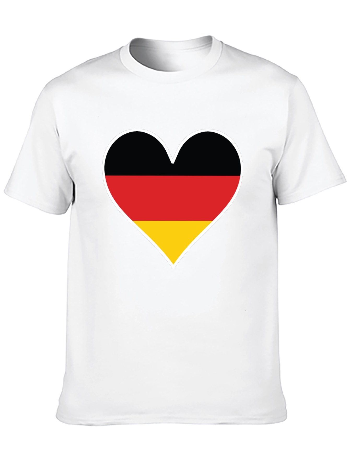 Germany Flag Heart T-Shirt