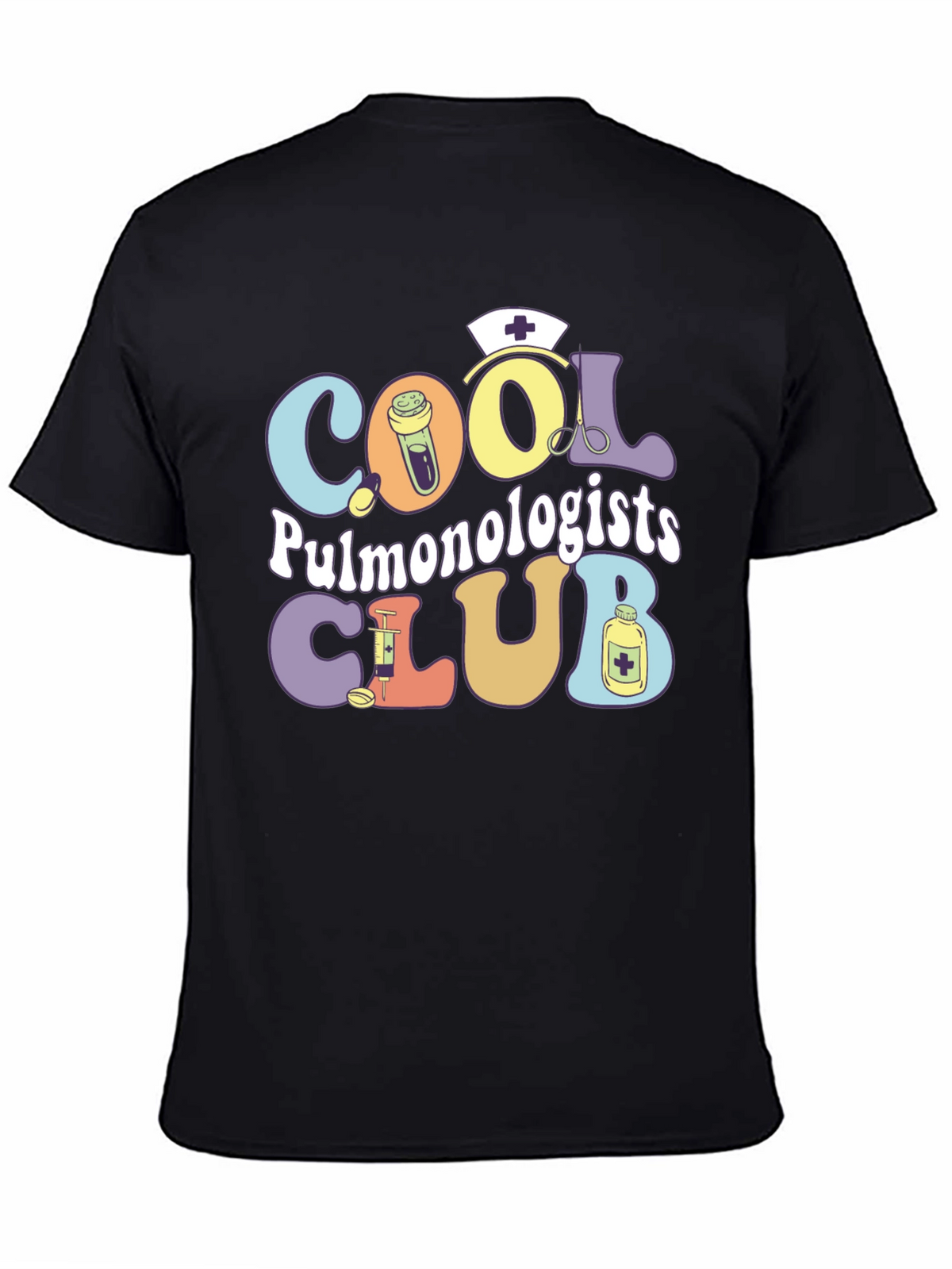 Cool Pulmonologists Club Graphic T-Shirt