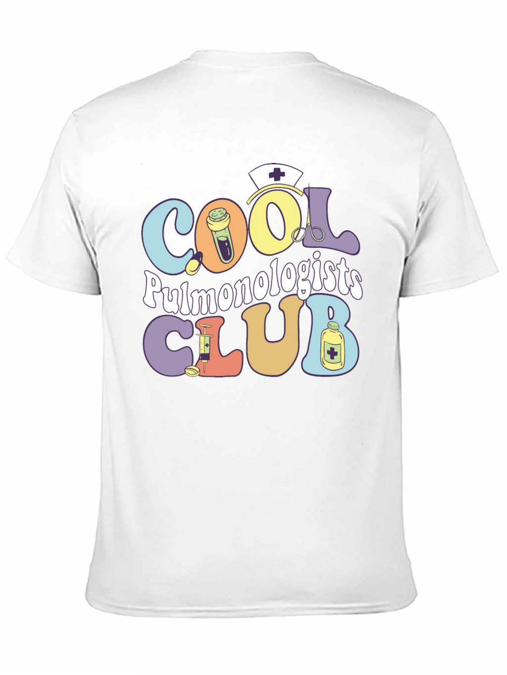 Cool Pulmonologists Club Graphic T-Shirt