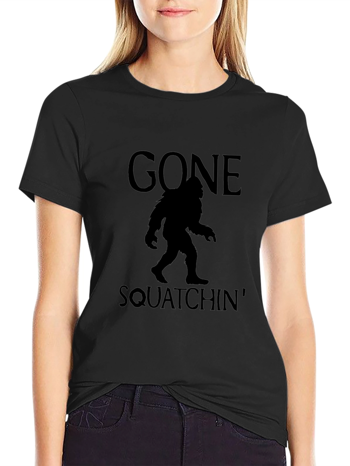 Gone Squatchin Bigfoot T-Shirt