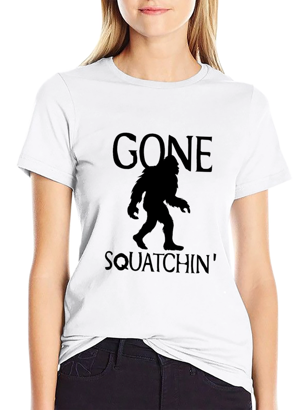 Gone Squatchin Bigfoot T-Shirt