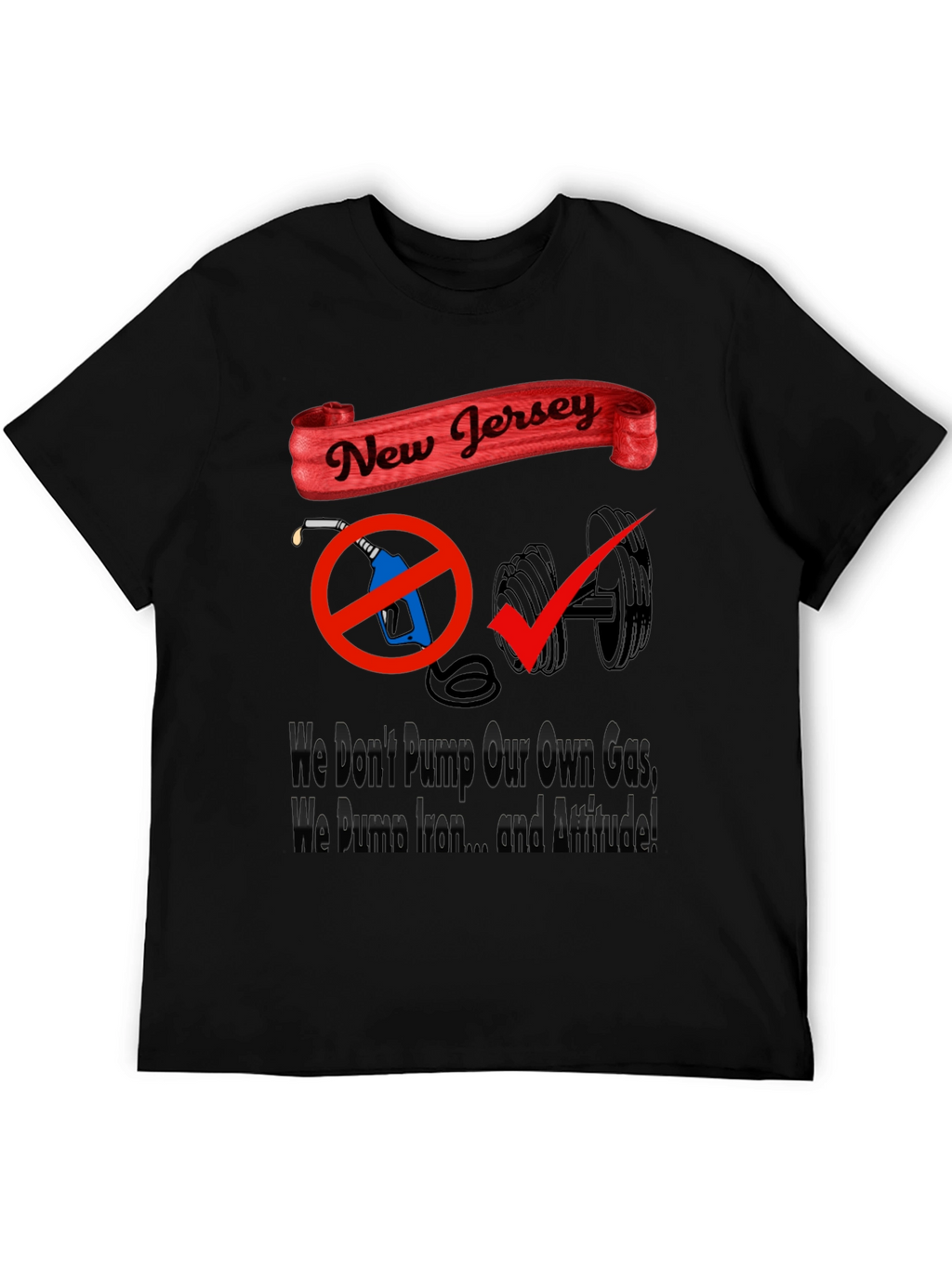 New Jersey Pride: Gas vs. Gains T-Shirt