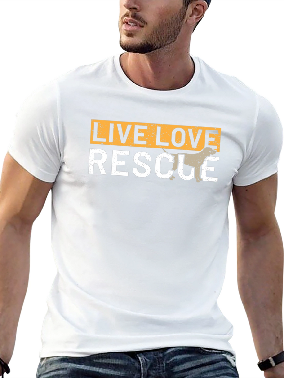 Live Love Rescue Graphic Tee