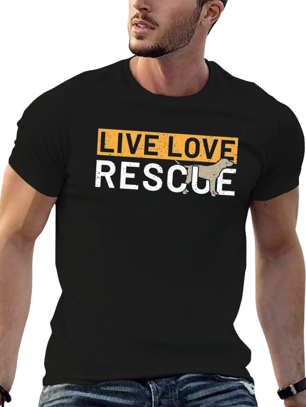 Live Love Rescue Graphic Tee