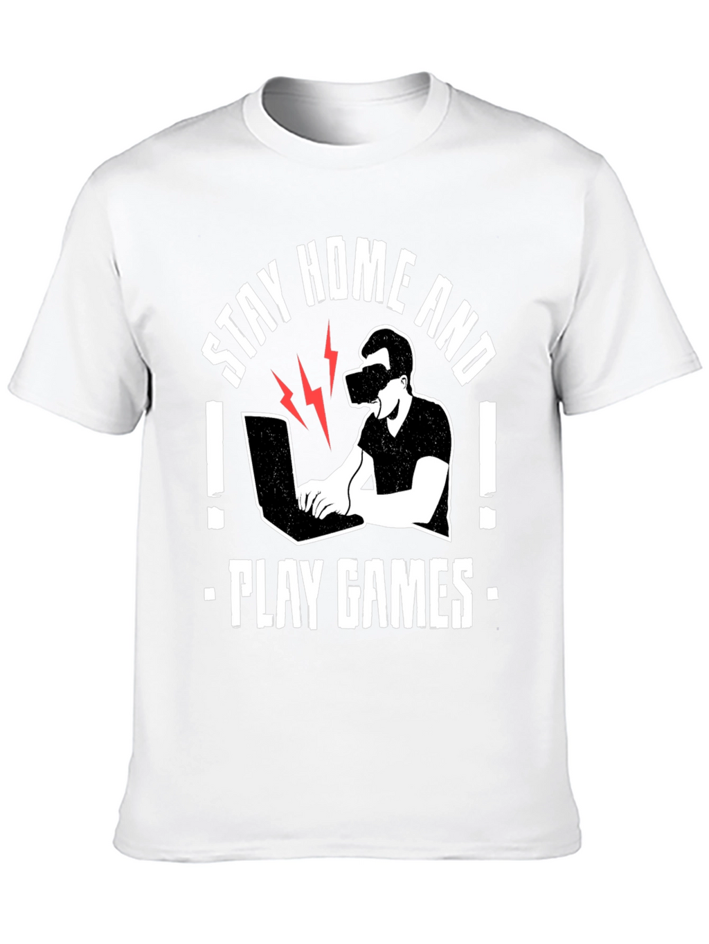Stay Home and Play Games T-Shirt