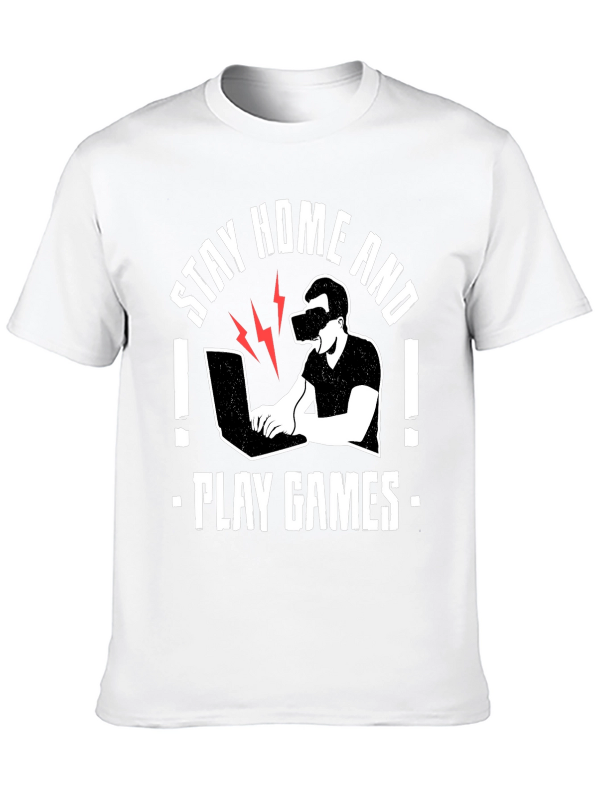 Stay Home and Play Games T-Shirt