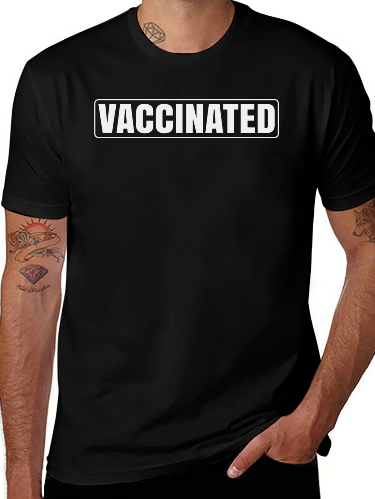 Vaccinated T-Shirt - Show Your Support!