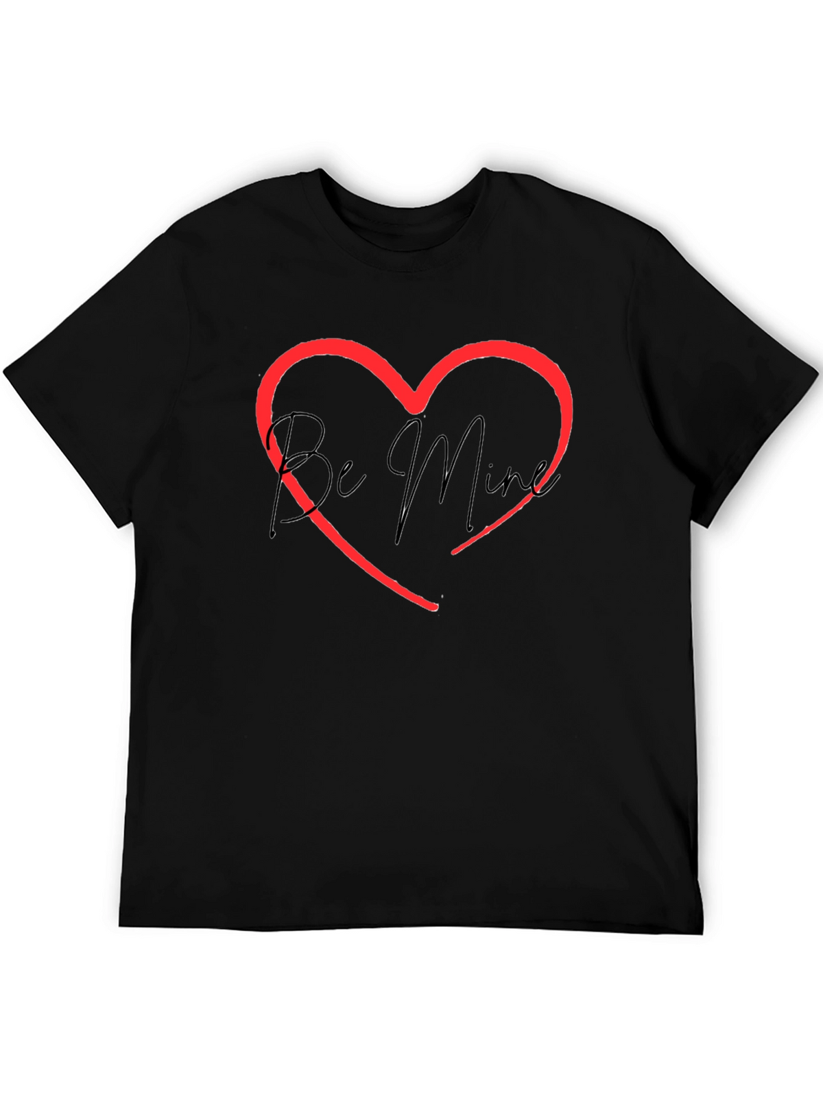 Be Mine Heart Graphic Tee