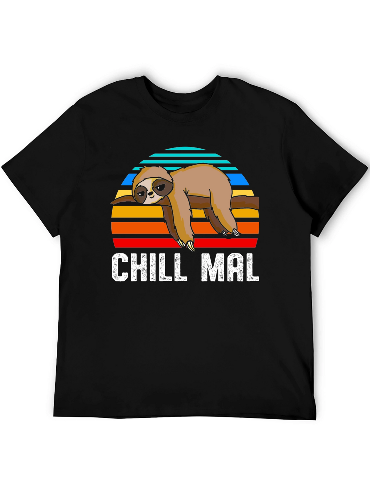 Chill Mal Sloth T-Shirt - Relaxed Comfort