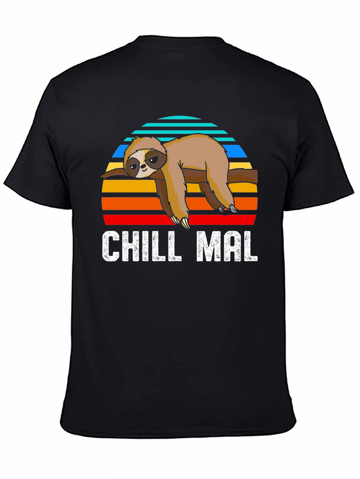 Chill Mal Sloth T-Shirt - Relaxed Comfort