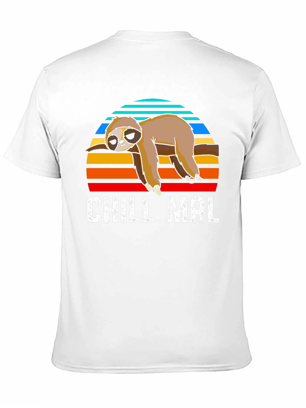 Chill Mal Sloth T-Shirt - Relaxed Comfort