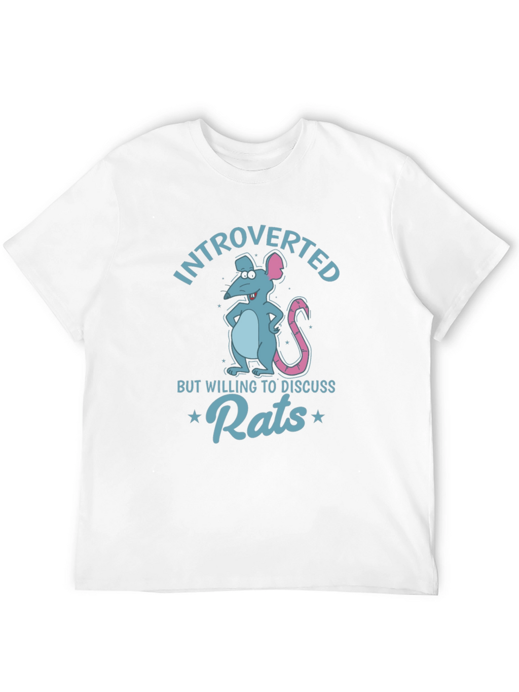 Introverted Rats Graphic Tee - Funny Animal Lover T-Shirt