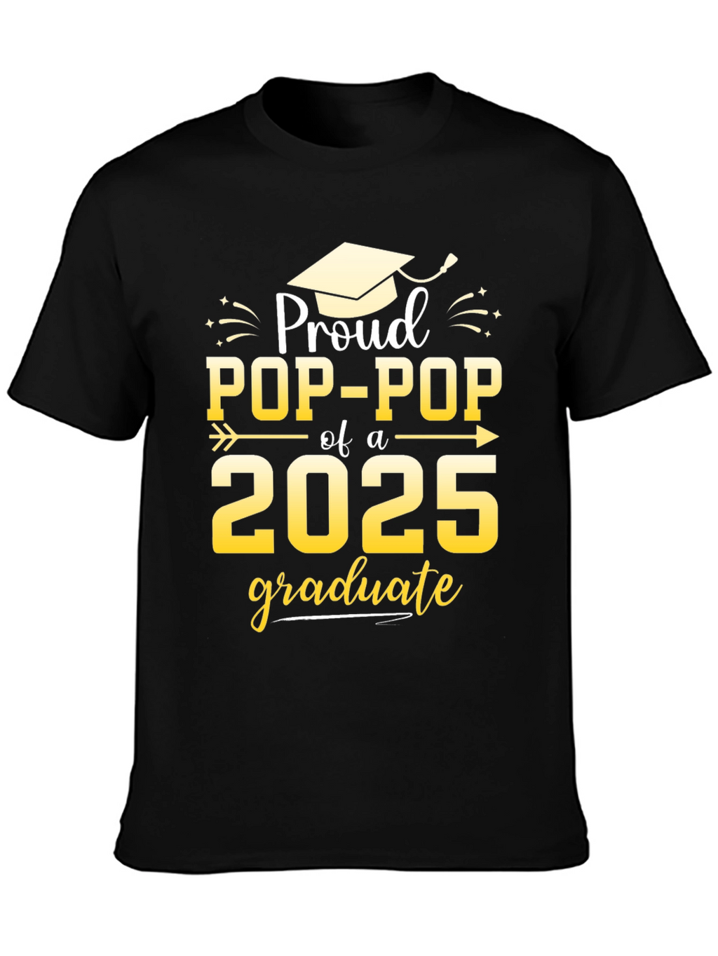 Proud Pop-Pop 2025 Graduate T-Shirt