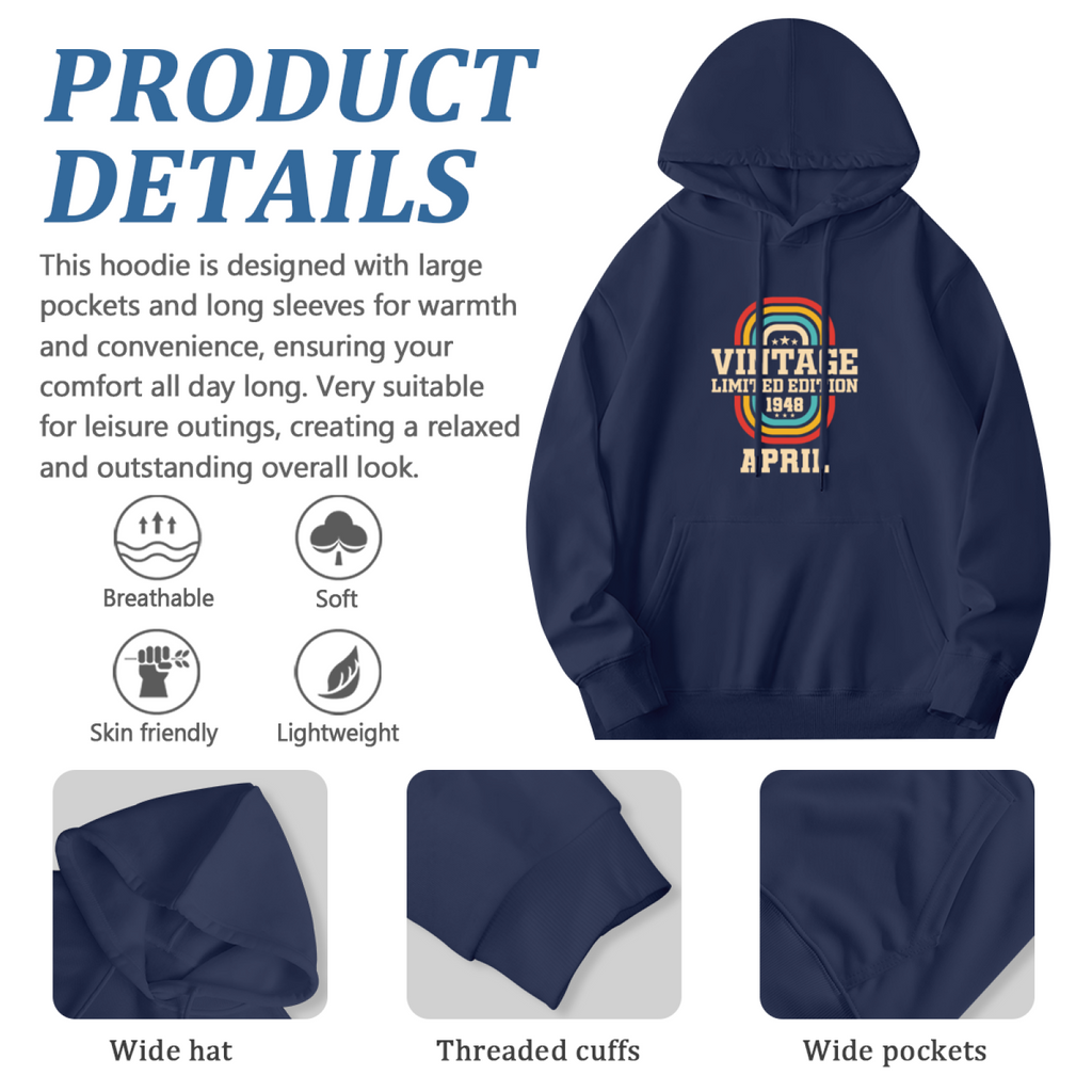 Vintage Limited Edition 1948 Hoodie