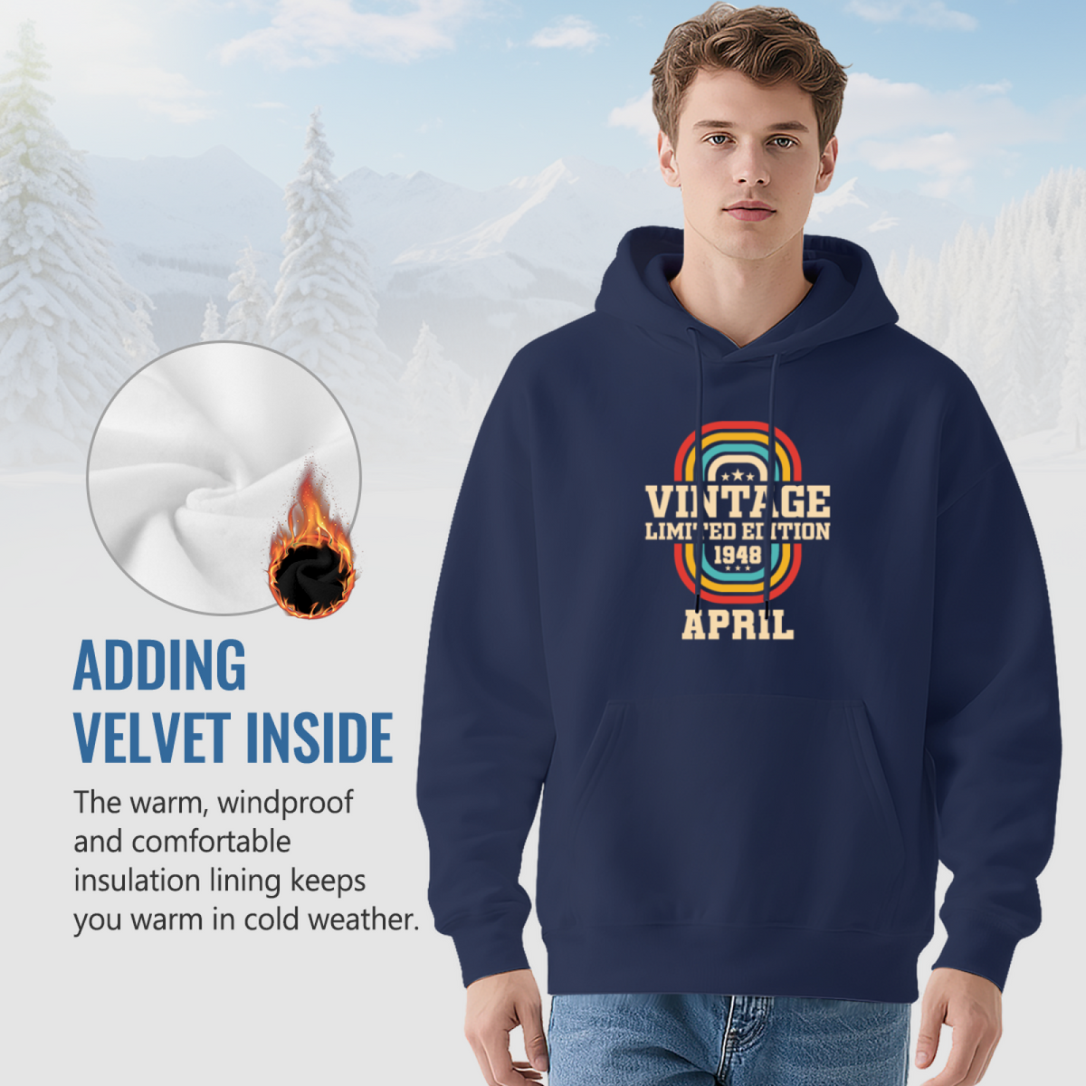 Vintage Limited Edition 1948 Hoodie