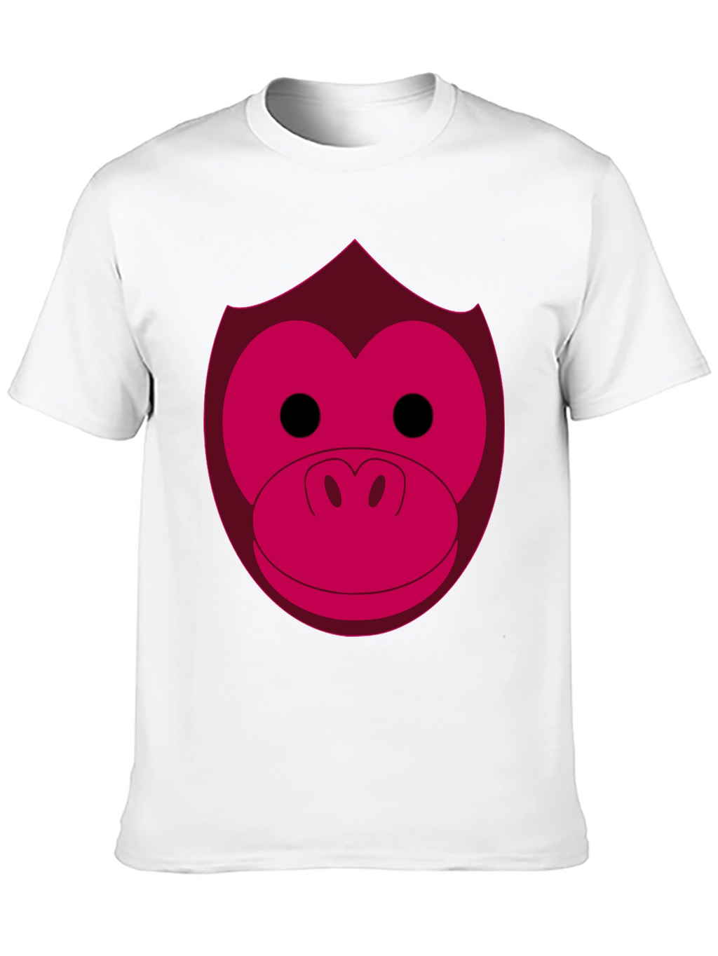Funny Monkey Face Graphic Tee