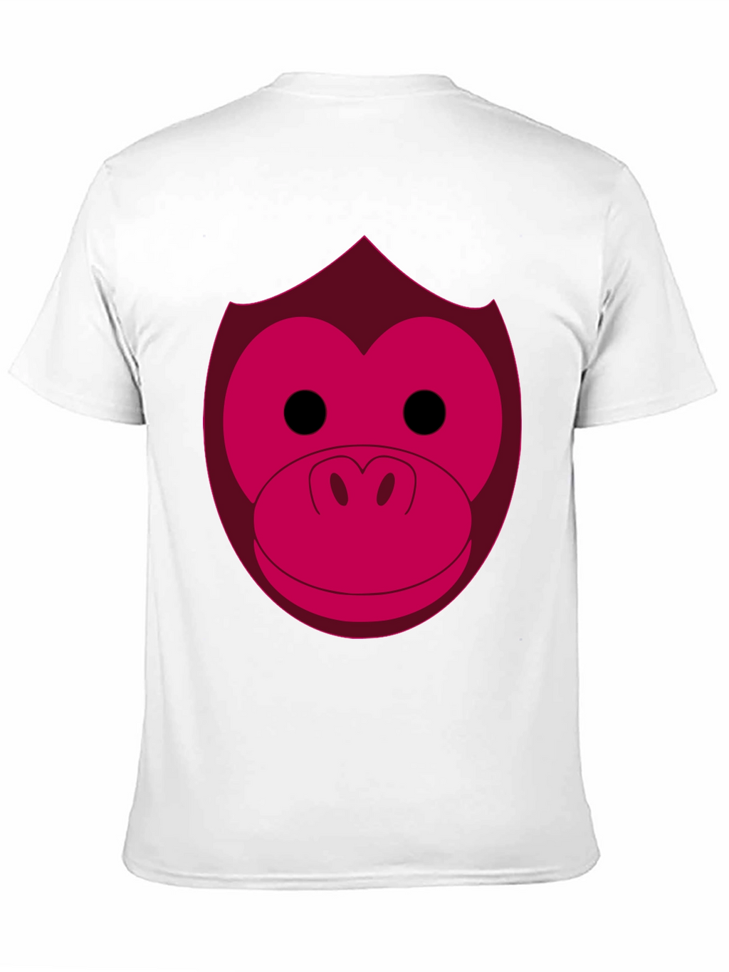 Funny Monkey Face Graphic Tee