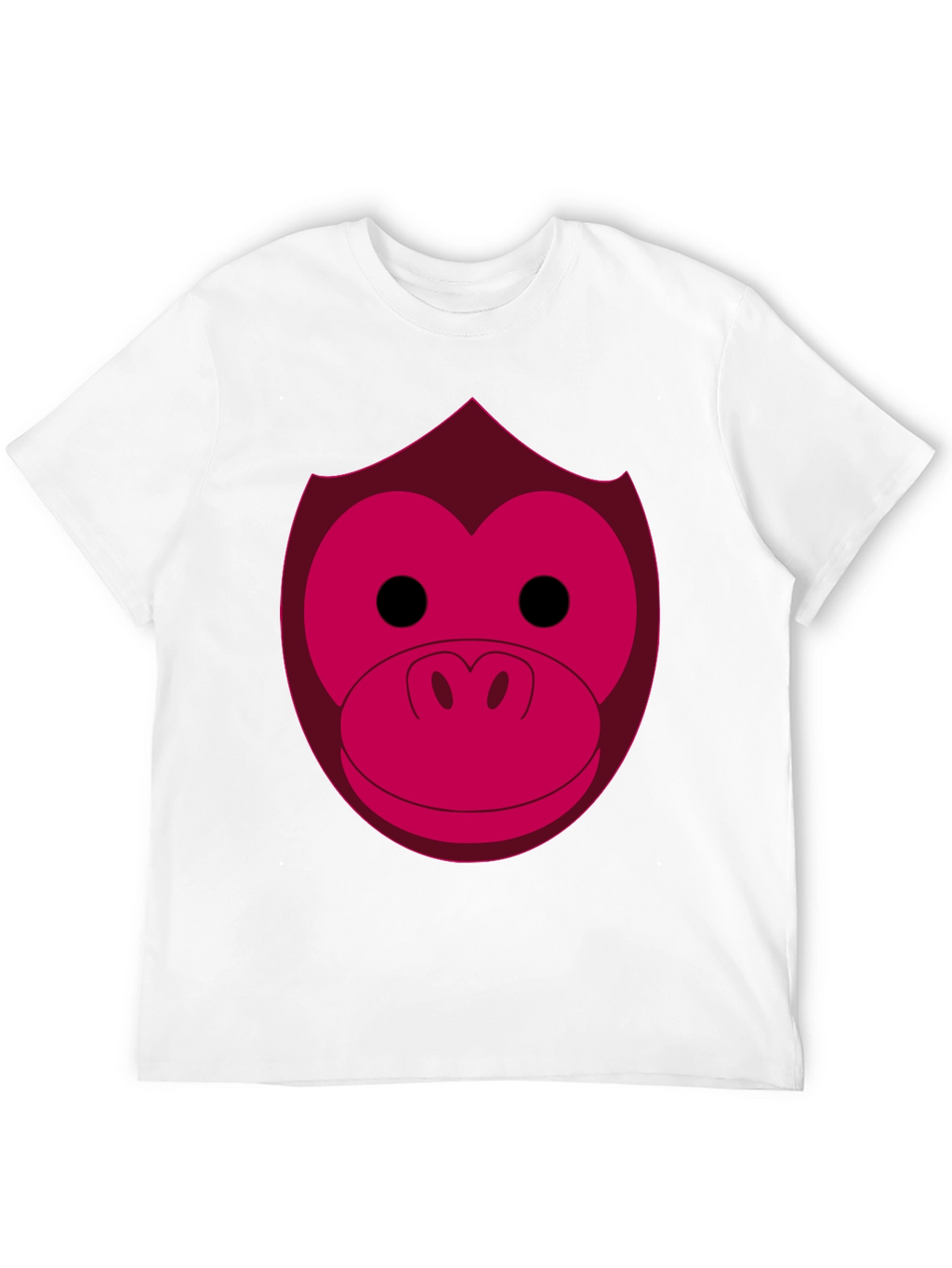 Funny Monkey Face Graphic Tee