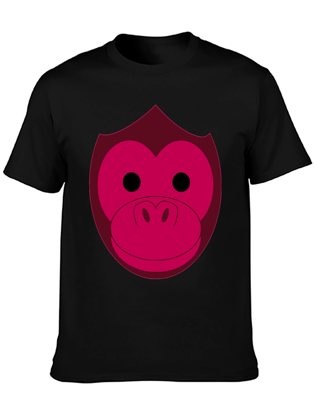 Funny Monkey Face Graphic Tee