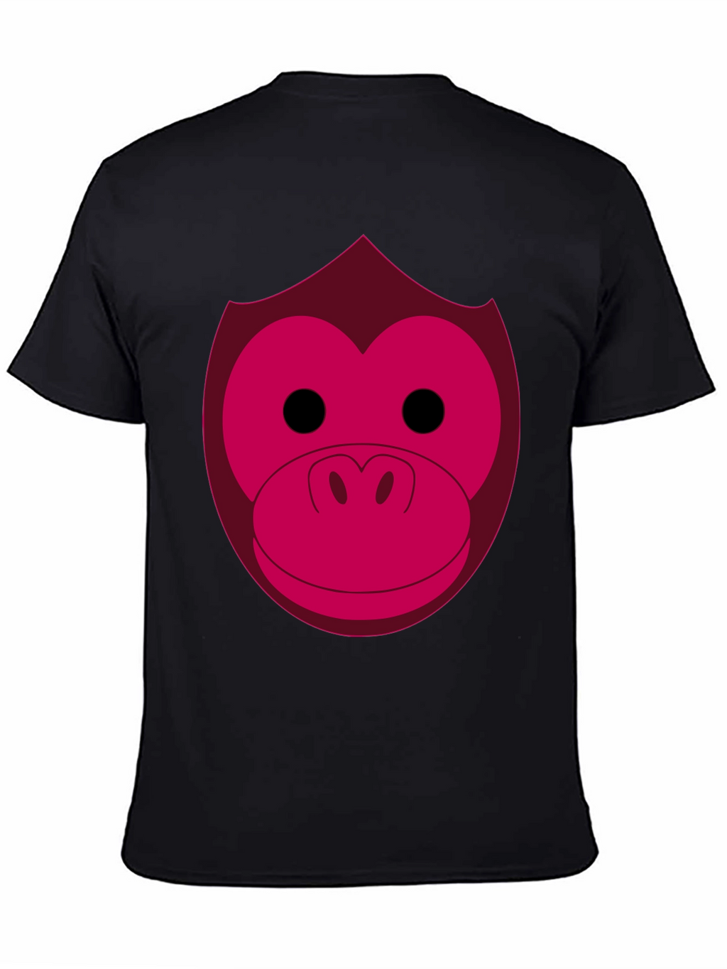 Funny Monkey Face Graphic Tee