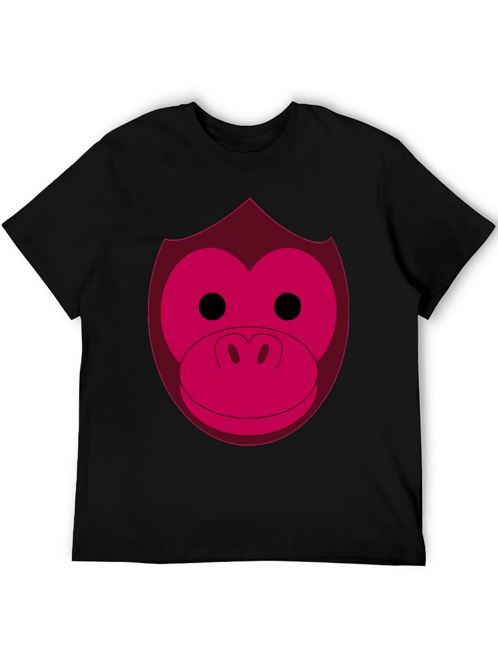 Funny Monkey Face Graphic Tee
