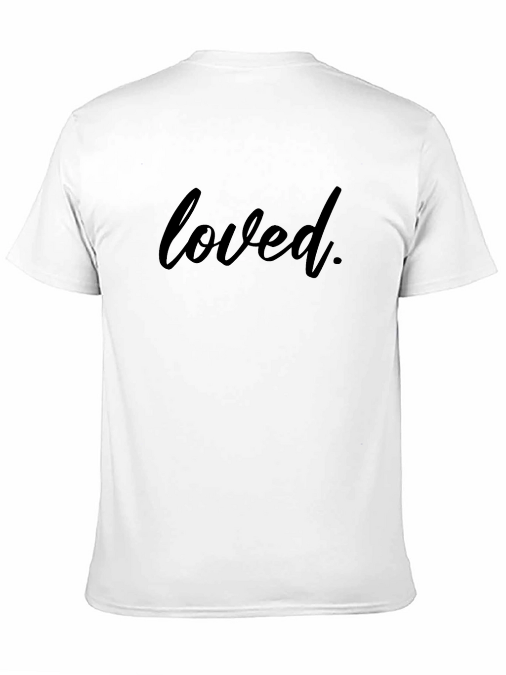 Loved T-Shirt - Casual Black Tee