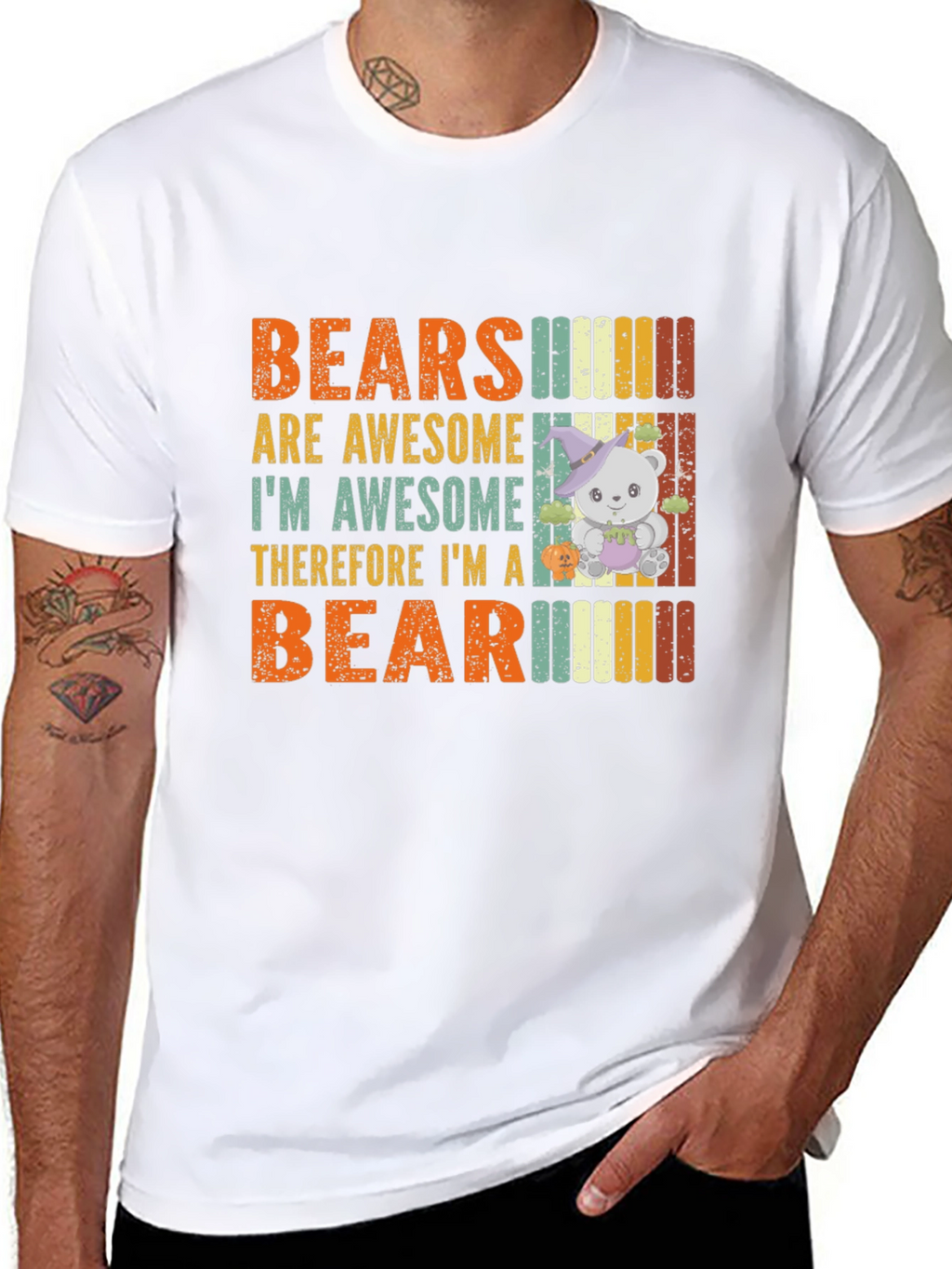 Bears Are Awesome Graphic Tee