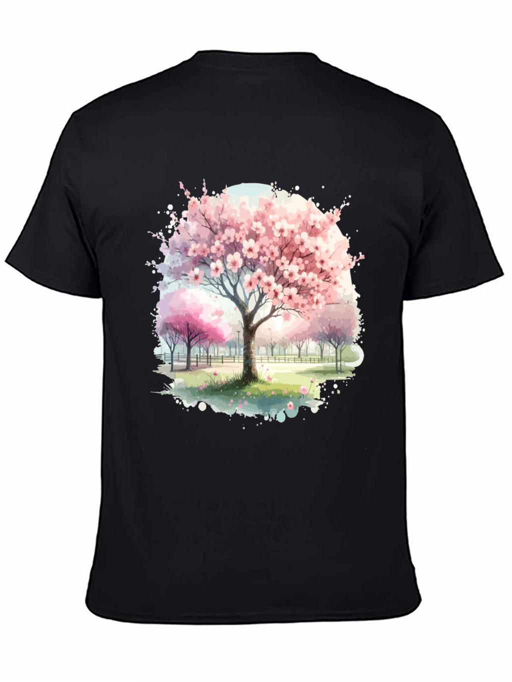 Cherry Blossom Tree Graphic Tee