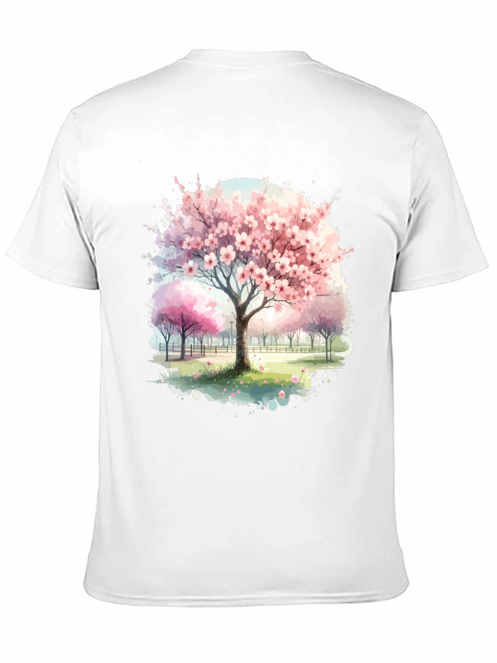 Cherry Blossom Tree Graphic Tee